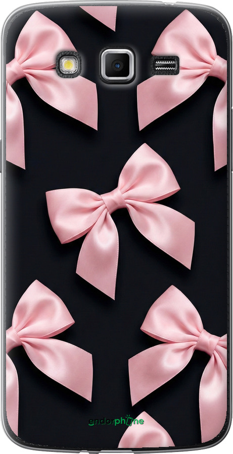 Силиконовый чехол Coquette Ribbons Dark Coquette для Samsung Galaxy Grand 2 G7102 - 6767u-41 изображение 