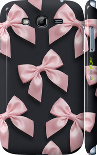 3D пластиковый матовый чехол 'Coquette Ribbons Dark Coquette' для Samsung Galaxy Grand I9082 изображение 2