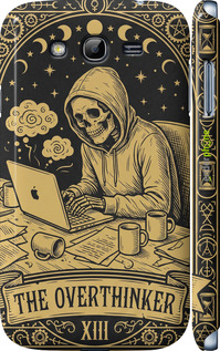 3D пластиковый матовый чехол The Overthinker для Samsung Galaxy Grand I9082 - 6774m-66 изображение 