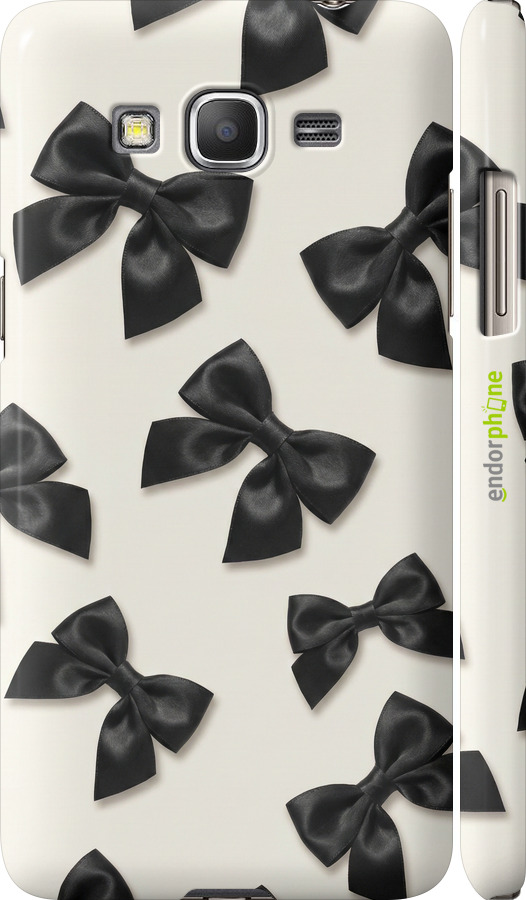 3D пластиковий матовий чехол Dark Coquette для Samsung Galaxy Grand Prime G530H - 6765m-74 изображение 