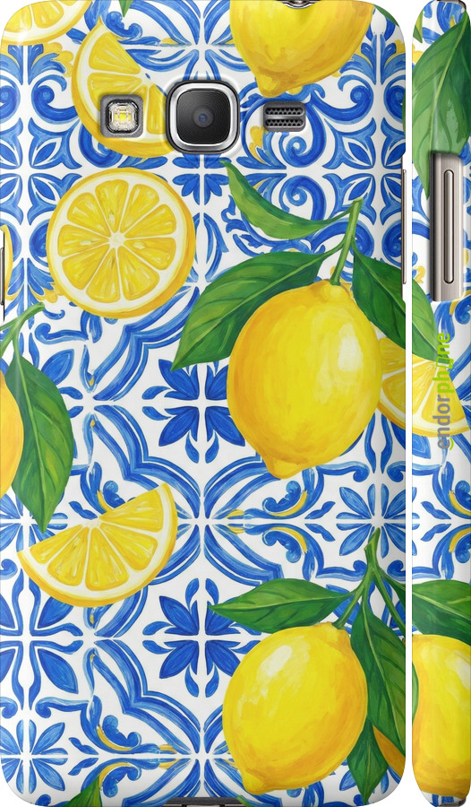 3D пластиковий глянцевий чехол Grocery Girl Italian Summer для Samsung Galaxy J2 Prime - 6766c-466 изображение 