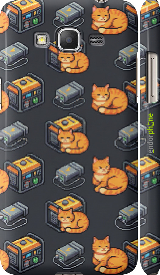 3D пластиковый глянцевый чехол Autonomous Zone для Samsung Galaxy J2 Prime - 6771c-466 изображение 