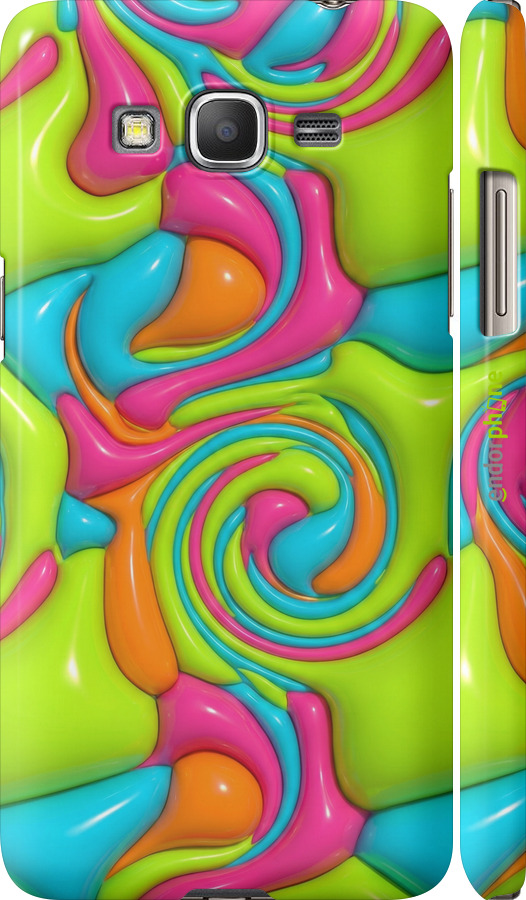 3D пластиковий глянцевий чехол Y2K Jelly Dream для Samsung Galaxy J2 Prime - 6780c-466 изображение 