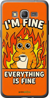 2D пластиковый чехол 'Funny Cat' для Samsung Galaxy Grand Prime VE G531H изображение 12