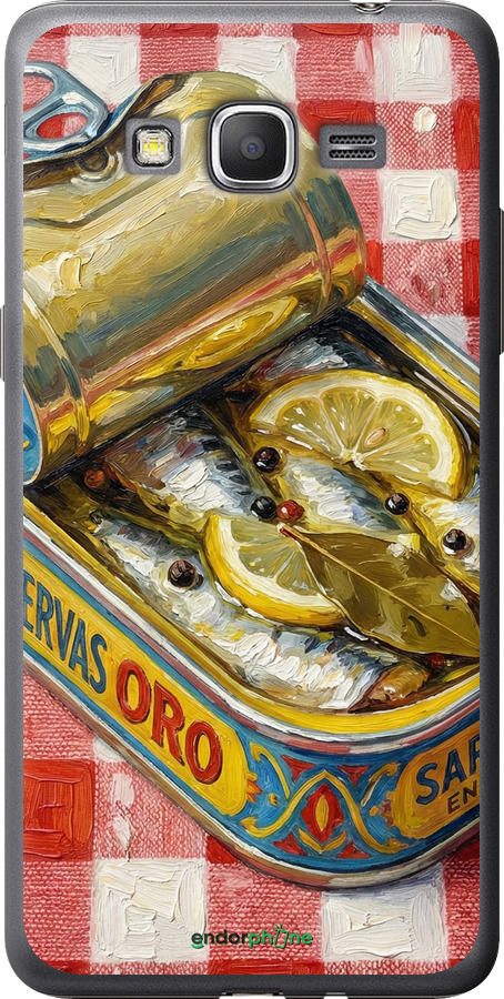 2D пластиковый чехол Vintage Sardine Tin Phone для Samsung Galaxy J2 Prime - 6772t-466 изображение 