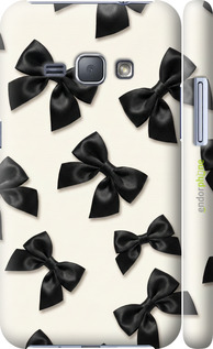 3D пластиковый матовый чехол Dark Coquette для Samsung Galaxy J1 (2016) Duos J120H - 6765m-262 изображение 