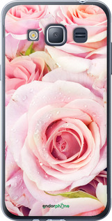 2D пластиковый чехол Розы для Samsung Galaxy J1 (2016) Duos J120H - 525t-262 изображение 