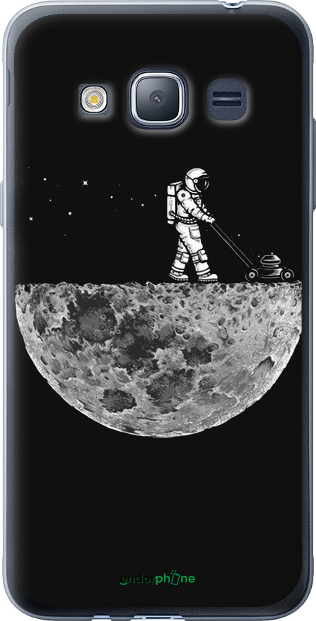 2D пластиковый чехол Moon in dark для Samsung Galaxy J1 (2016) Duos J120H - 4176t-262 изображение 