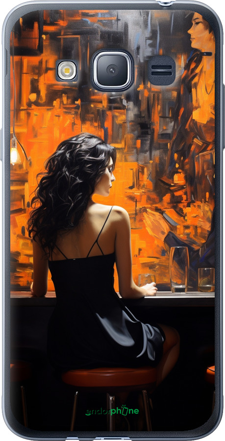 Силиконовый чехол Чехол для телефона для Samsung Galaxy J1 (2016) Duos J120H - 5962u-262 изображение 