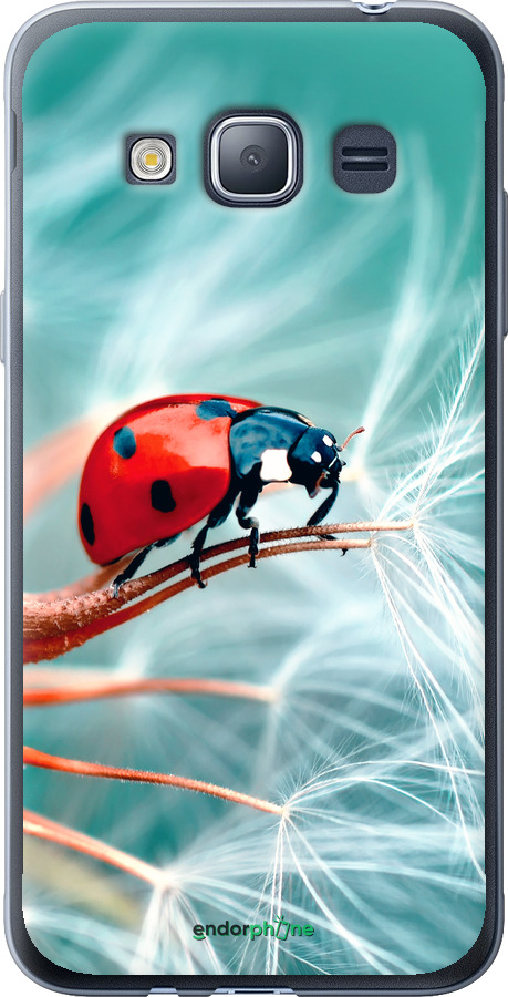 2D пластиковый чехол Божья коровка для Samsung Galaxy J1 (2016) Duos J120H - 6049t-262 изображение 