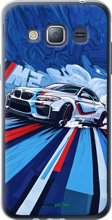 2D пластиковый чехол БМВ для Samsung Galaxy J1 (2016) Duos J120H - 6292t-262 изображение 