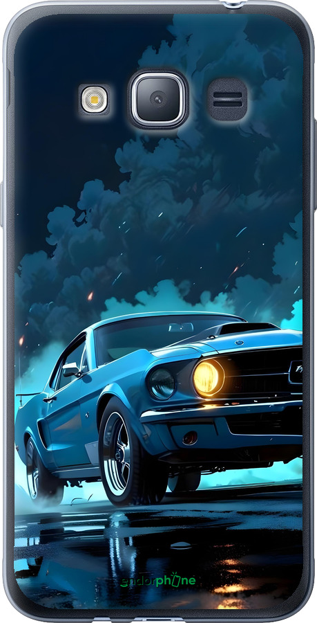 2D пластиковый чехол Форд мустанг для Samsung Galaxy J1 (2016) Duos J120H - 6374t-262 изображение 