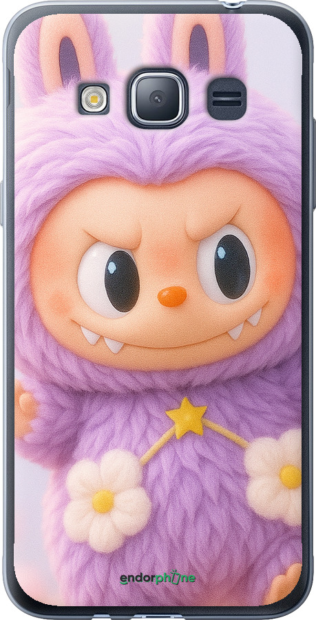Силиконовый чехол Лабубу для Samsung Galaxy J1 (2016) Duos J120H - 6708u-262 изображение 