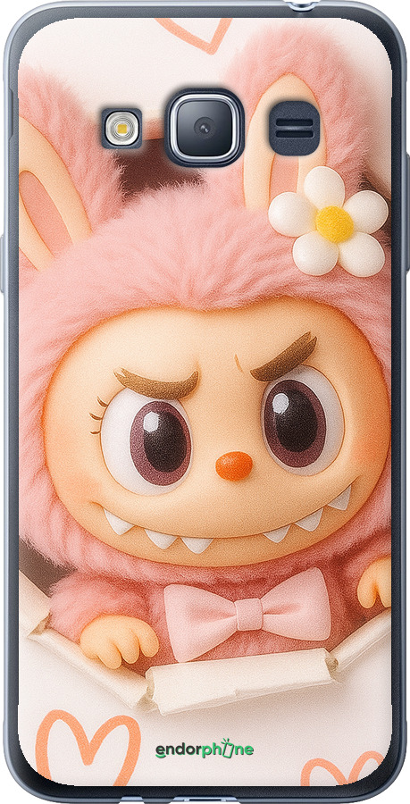 Силиконовый чехол Лабубу 2 для Samsung Galaxy J1 (2016) Duos J120H - 6710u-262 изображение 