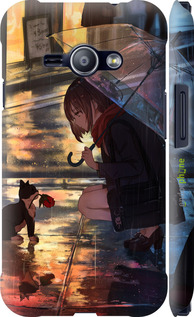 3D пластиковый матовый чехол Anime для Samsung Galaxy J1 Ace J110H - 6609m-215 изображение 