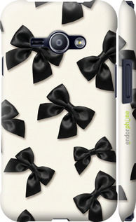 3D пластиковий матовий чехол Dark Coquette для Samsung Galaxy J1 Ace J110H - 6765m-215 изображение 