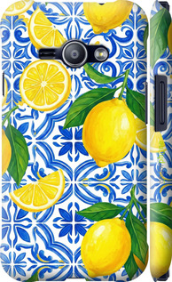 3D пластиковий матовий чехол Grocery Girl Italian Summer для Samsung Galaxy J1 Ace J110H - 6766m-215 изображение 