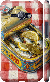 3D пластиковый матовый чехол 'Vintage Sardine Tin Phone' для Samsung Galaxy J1 Ace J110H изображение 5