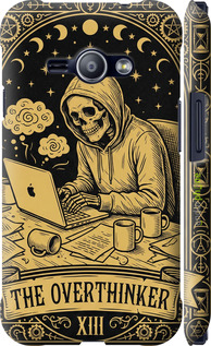 3D пластиковый матовый чехол The Overthinker для Samsung Galaxy J1 Ace J110H - 6774m-215 изображение 