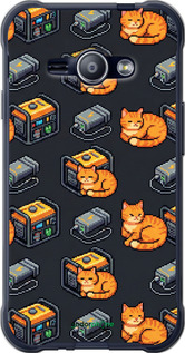 2D пластиковый чехол Autonomous Zone для Samsung Galaxy J1 Ace J110H - 6771t-215 изображение 