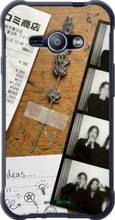 2D пластиковый чехол Aesthetic Scrapbook Collage для Samsung Galaxy J1 Ace J110H - 6773t-215 изображение 