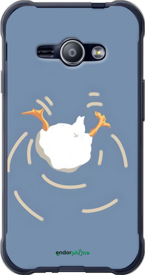2D пластиковий чехол Гусь ныряет для Samsung Galaxy J1 Ace J110H - 6275t-215 изображение 