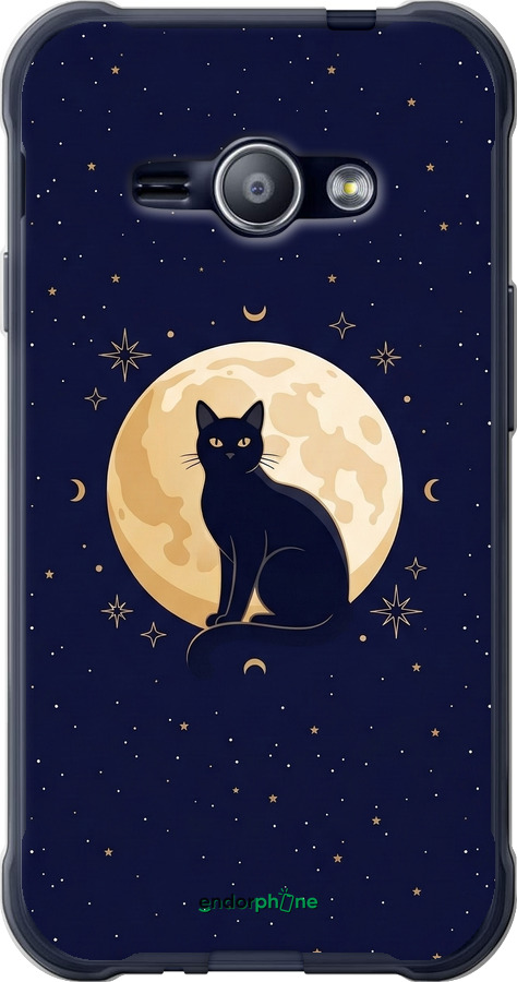 2D пластиковый чехол Cute Cat Celestial/Witchy для Samsung Galaxy J1 Ace J110H - 6787t-215 изображение 
