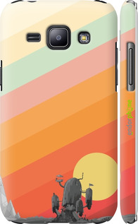 3D пластиковий матовий чехол № 5420 для Samsung Galaxy J1 J100H - 5420m-104 изображение 