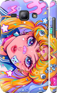 3D пластиковий матовий чехол Сейлор Мун 4 для Samsung Galaxy J1 J100H - 6353m-104 изображение 