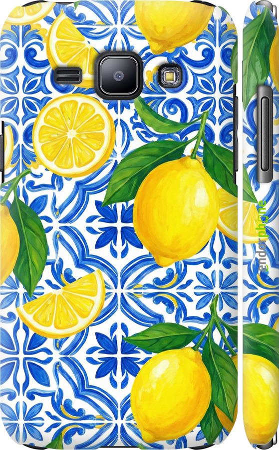 3D пластиковий матовий чехол Grocery Girl Italian Summer для Samsung Galaxy J1 J100H - 6766m-104 изображение 