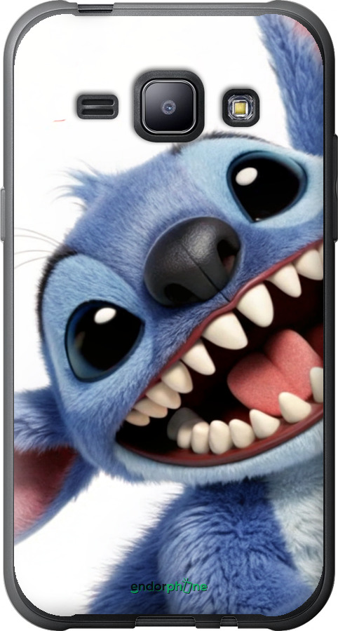 2D пластиковий чехол Стіч для Samsung Galaxy J1 J100H - 6684t-104 изображение 