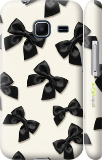 3D пластиковый матовый чехол Dark Coquette для Samsung Galaxy J1 Mini J105H - 6765m-258 изображение 