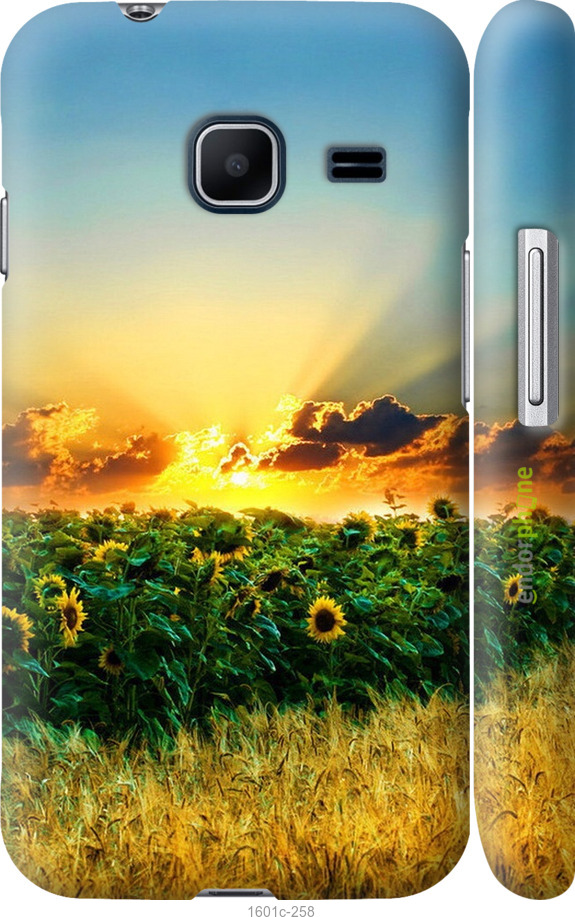 

3D пластиковий матовий чохол "Україна" для Samsung Galaxy J1 Mini J105H