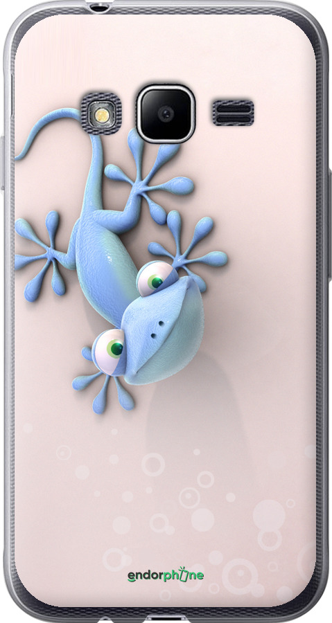 

Силіконовий чохол "Гекончик" для Samsung Galaxy J1 Mini Prime J106, Рожевий