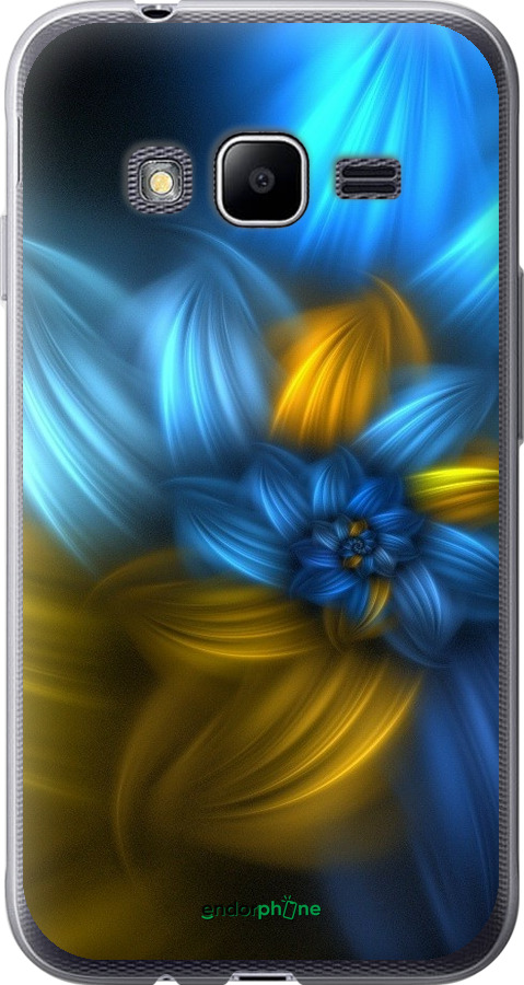

Силіконовий чохол "Візерунок 46" для Samsung Galaxy J1 Mini Prime J106, Синій