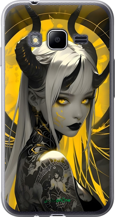 Силіконовий чехол Аніме демон 2 для Samsung Galaxy J1 Mini Prime J106 - 6309u-632 изображение 