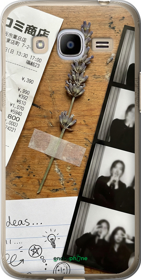 Силиконовый чехол Aesthetic Scrapbook Collage для Samsung Galaxy J2 (2016) J210 - 6773u-270 изображение 