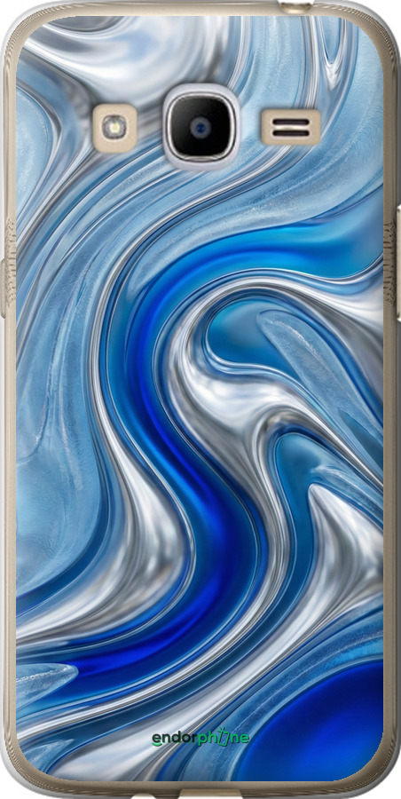 Силиконовый чехол Liquid Chrome для Samsung Galaxy J2 (2016) J210 - 6781u-270 изображение 