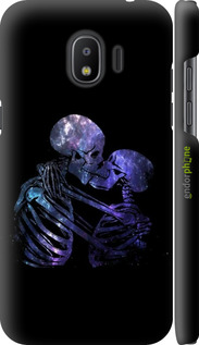 3D пластиковий матовий чехол Із зображенням скелета для Samsung Galaxy J2 2018 - 6537m-1351 изображение 