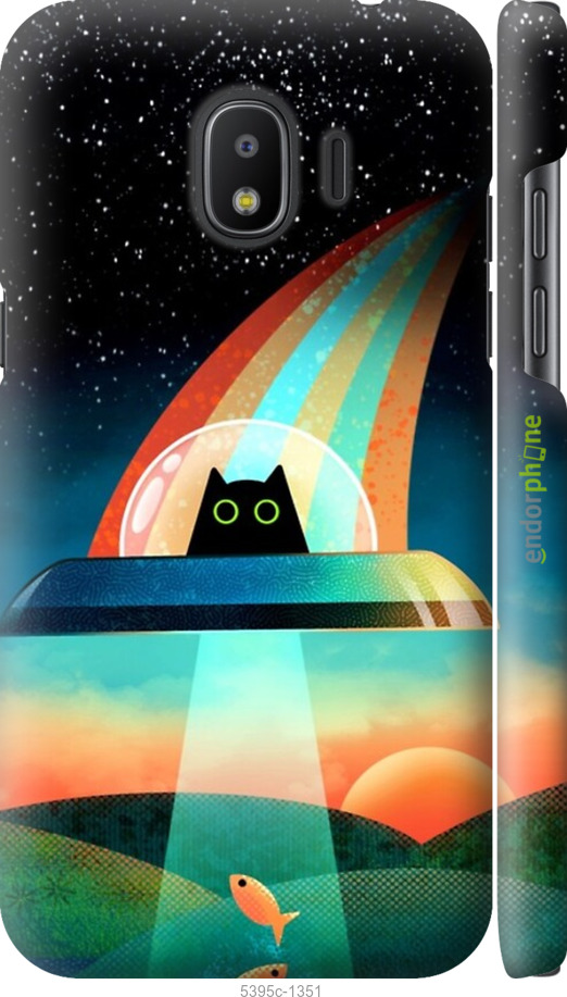 3D пластиковий матовий чехол № 5395 для Samsung Galaxy J2 2018 - 5395m-1351 изображение 