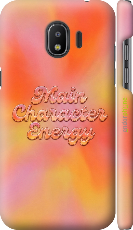 3D пластиковый матовый чехол Aura Gradient Main Character Energy Aesthetic Y2K для Samsung Galaxy J2 2018 - 6783m-1351 изображение 