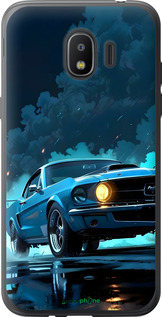 Силіконовий чехол Форд мустанг для Samsung Galaxy J2 2018 - 6374u-1351 изображение 