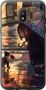 Силиконовый чехол Anime для Samsung Galaxy J2 2018 - 6609u-1351 изображение 