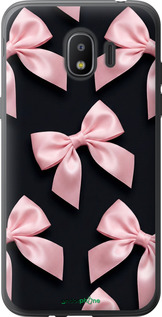 Силиконовый чехол Coquette Ribbons Dark Coquette для Samsung Galaxy J2 2018 - 6767u-1351 изображение 