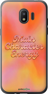 Силиконовый чехол Aura Gradient Main Character Energy Aesthetic Y2K для Samsung Galaxy J2 2018 - 6783u-1351 изображение 