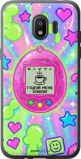 Силиконовый чехол Y2K Aesthetic Retro Pet: Годуй мене кавою для Samsung Galaxy J2 2018 - 6784u-1351 изображение 