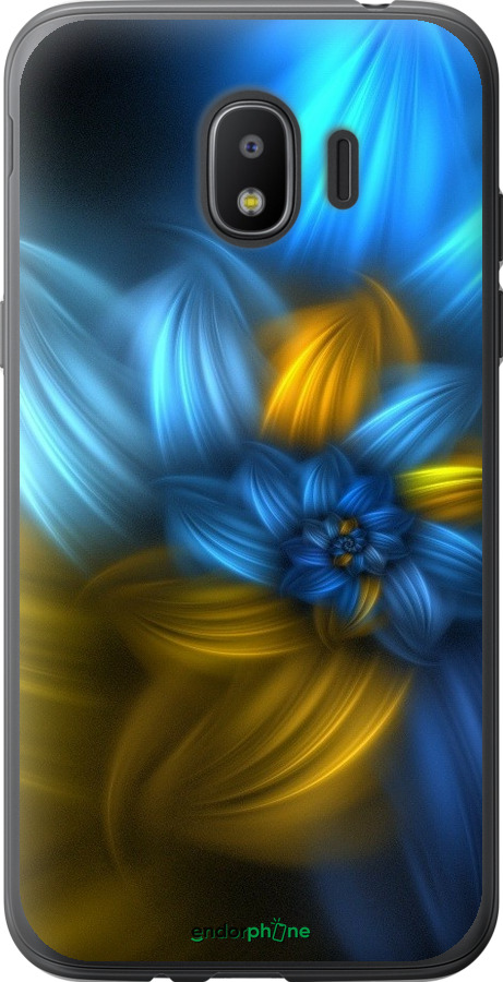 

Силіконовий чохол "Візерунок 46" для Samsung Galaxy J2 2018, Синій