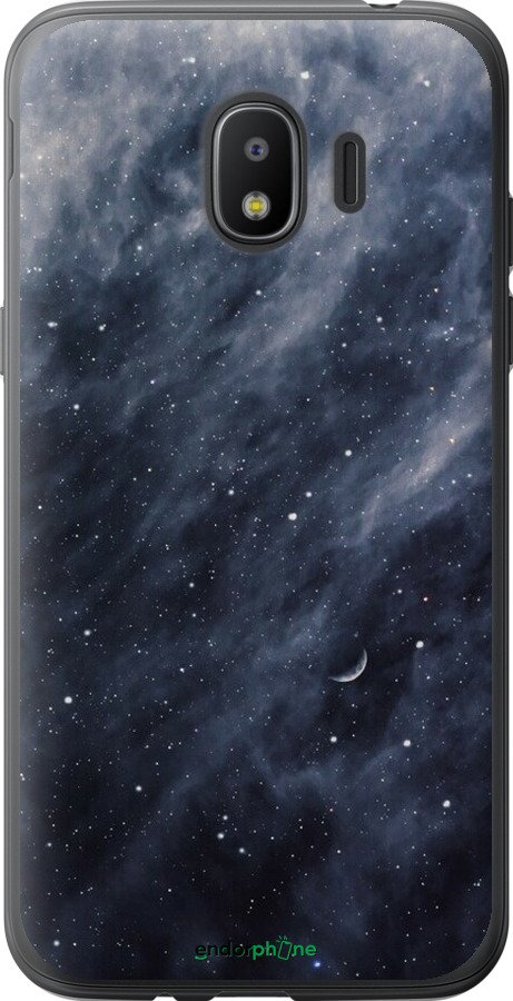 Силіконовий чехол Сині хмари, Синій місяць для Samsung Galaxy J2 2018 - 6398u-1351 изображение 