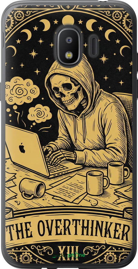 Силиконовый чехол The Overthinker для Samsung Galaxy J2 2018 - 6774u-1351 изображение 