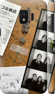 3D пластиковый матовый чехол 'Aesthetic Scrapbook Collage' для Samsung Galaxy J2 Core изображение 7